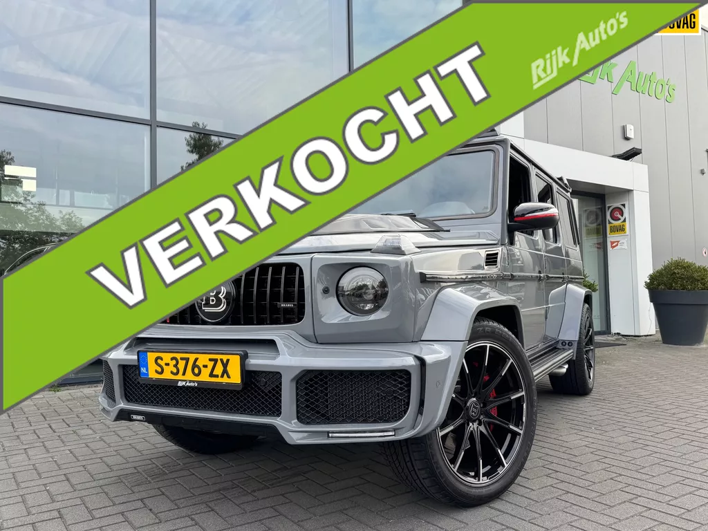 Mercedes-Benz G-klasse AMG 63 * Brabus * 22 Inch * Vol Opties Mercedes-Benz G-klasse AMG 63 * Brabus * 22 Inch * Vol Opties