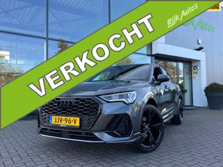 Audi Q3 Sportback 35 TFSI S-Line 3X * Matrix Led * Black Pack * Stoelverwarming