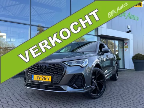 Audi Q3 Sportback 35 TFSI S-Line 3X * Matrix Led * Black Pack * Stoelverwarming