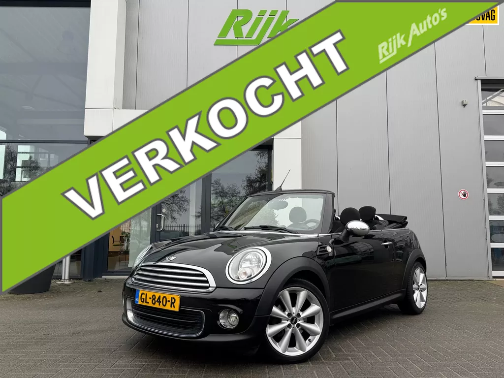 Mini Mini Cabrio 1.6 One Chili * Cruise Control * Stoelverwarming * PDC * NAP